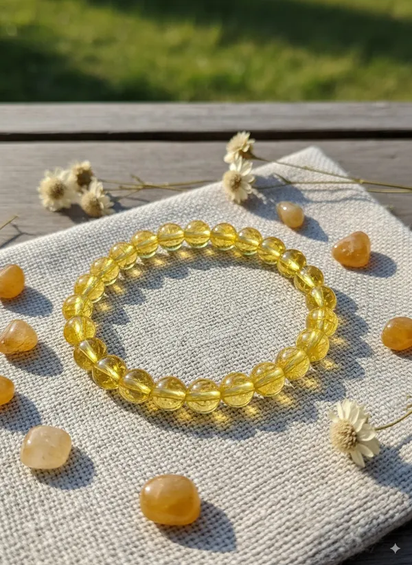 Citrine_bracelet_8mm
-Original_Natural_Earth_T1
