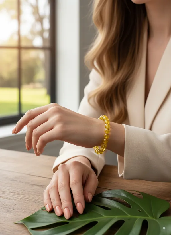Citrine_bracelet_8mm
-Original_Natural_Earth_T1