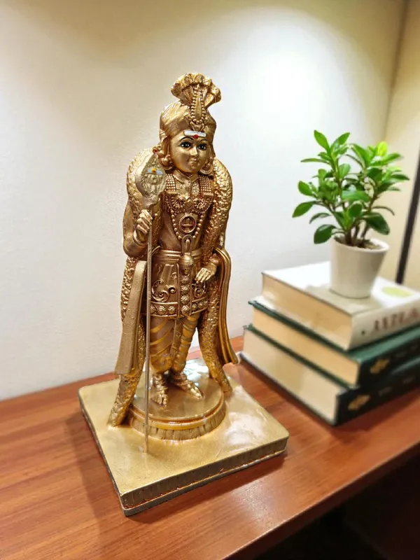 Golden_Fiber_Poly_Resin_Premium_Murugan_Idol
