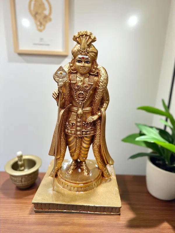 Golden_Fiber_Poly_Resin_Premium_Murugan_Idol