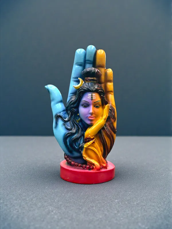 5_Inch_Ardhanarishvara_Car_Dashboard_Idol_–_Shiv_Shakti_Half_Face_Statue_|_Premium_Resin_Decorative_Showpiece_DA-225