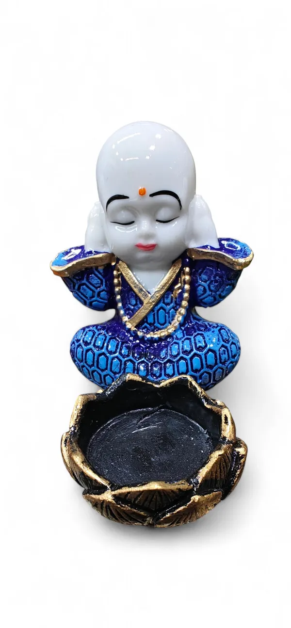 Multicolor_Fiber_Poly_Resin_Premium_Monk_Idol