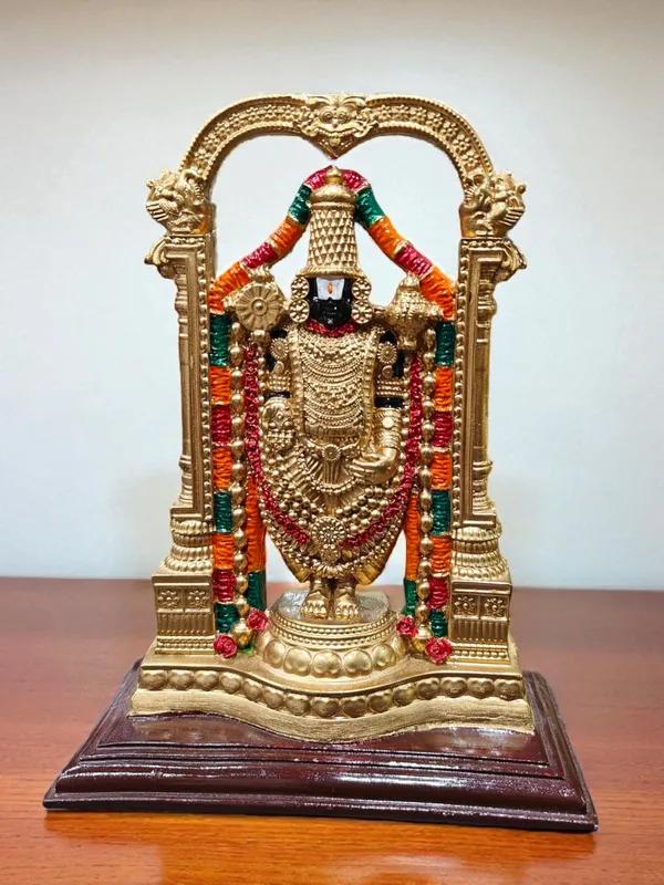 Golden_Fiber_Poly_Resin_Premium_Balaji_Idol