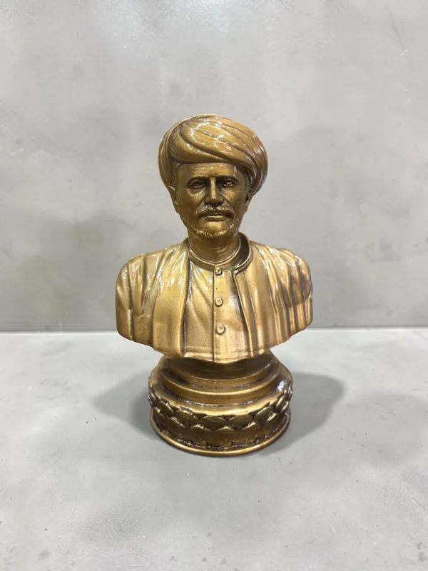 Premium_Golden_Mahatma_Jyotiba_Phule_Bust_Statue_|_Social_Reformer_Idol_|_Poly_Resin_Decorative_Showpiece_for_Home,_Office,_Study_Table_&_Gift_DA-119
