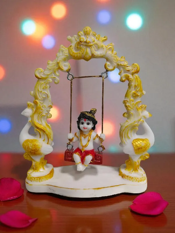 Yellow_Fiber_Poly_Resin_Premium_Bal_Krishna_Idol