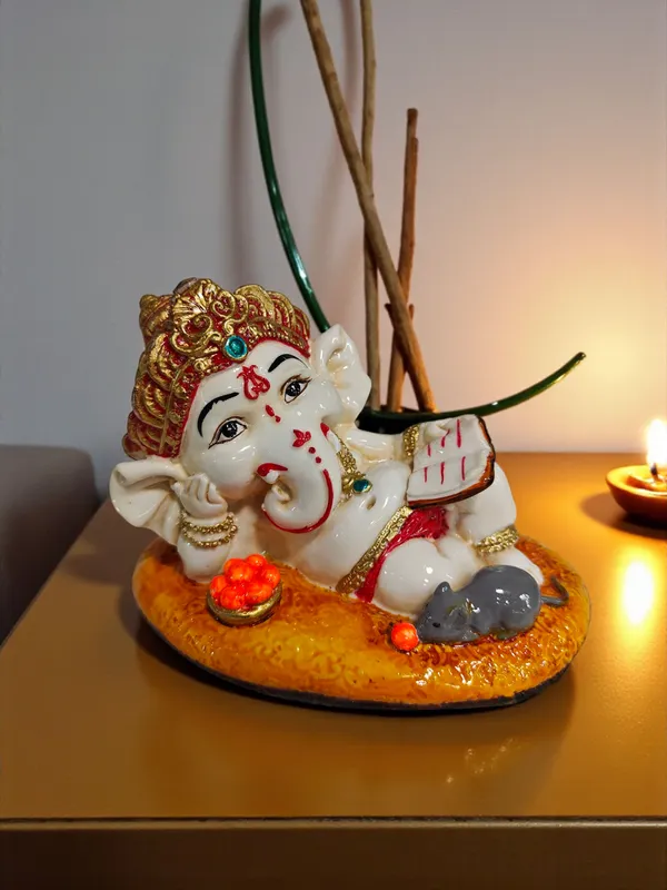 Multicolor_Fiber_Poly_Resin_Premium_Ganesha_Idol