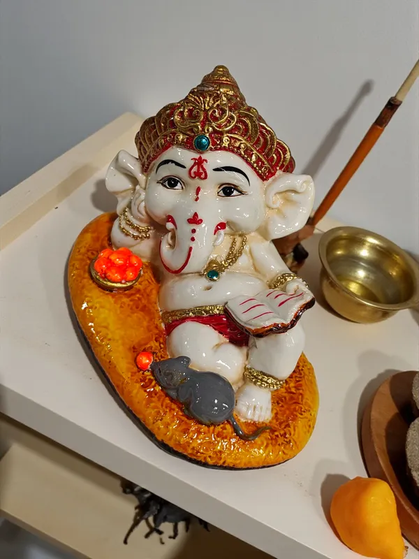 Multicolor_Fiber_Poly_Resin_Premium_Ganesha_Idol