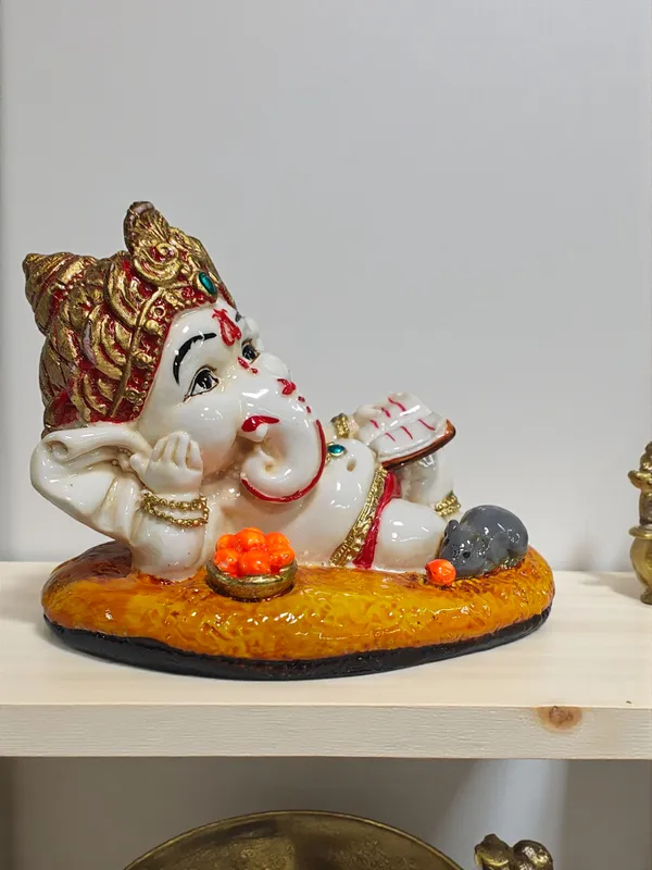 Multicolor_Fiber_Poly_Resin_Premium_Ganesha_Idol