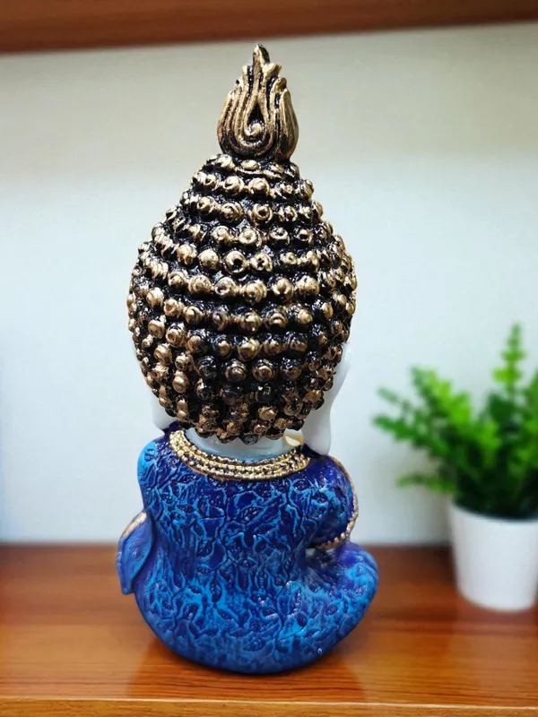 Blue_Fiber_Poly_Resin_Premium_Monk_Idol