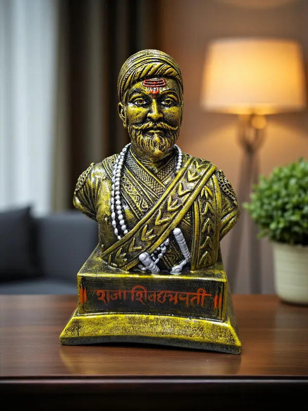 Multicolor_Fiber_Poly_Resin_Premium_Shivaji_Maharaj_Idol