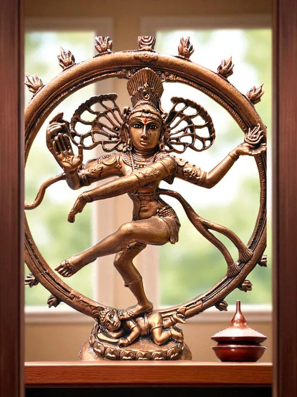 Golden_Fiber_Poly_Resin_Premium_Natraj_Idol