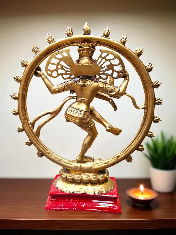 Golden_Fiber_Poly_Resin_Premium_Natraj_Idol
