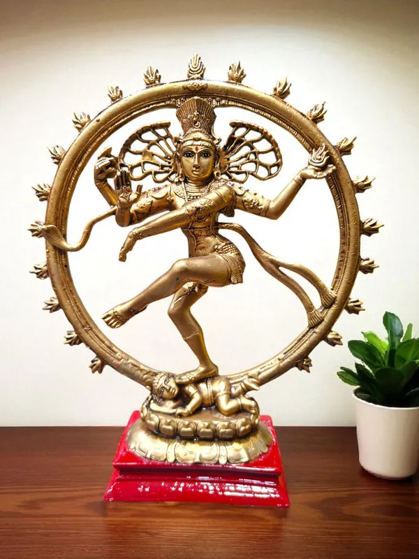 Golden_Fiber_Poly_Resin_Premium_Natraj_Idol