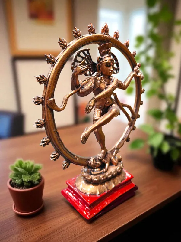 Golden_Fiber_Poly_Resin_Premium_Natraj_Idol