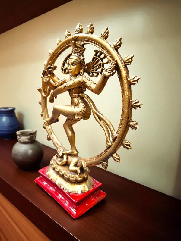 Golden_Fiber_Poly_Resin_Premium_Natraj_Idol