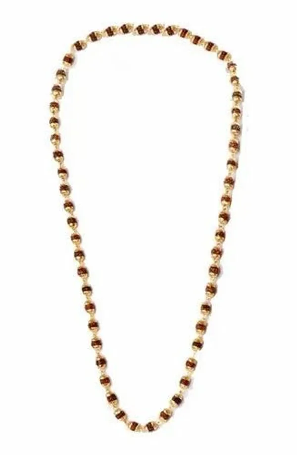 Brown_5_Mukhi_Rudraksha_Mala_With_Gold_Plated_Caps_For_Men_And_Women_|_Spiritual_Prayer_Beads_For_Meditation,_Puja,_And_Yoga_|_Natural_Rudraksha_Rosary_For_Positive_Energy_And_Protection