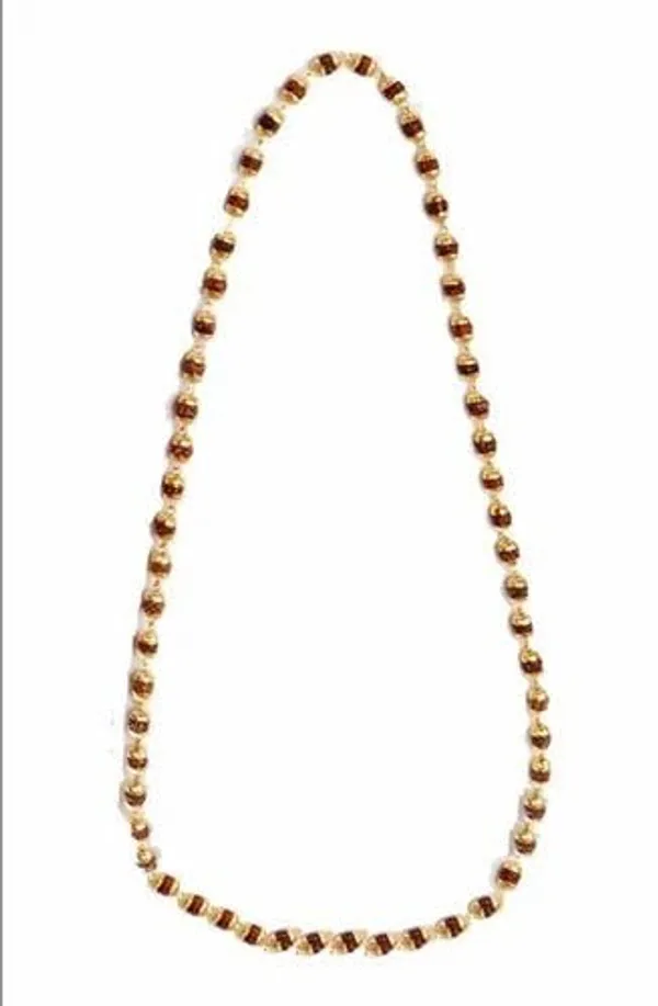 Brown_5_Mukhi_Rudraksha_Mala_With_Gold_Plated_Caps_For_Men_And_Women_|_Spiritual_Prayer_Beads_For_Meditation,_Puja,_And_Yoga_|_Natural_Rudraksha_Rosary_For_Positive_Energy_And_Protection