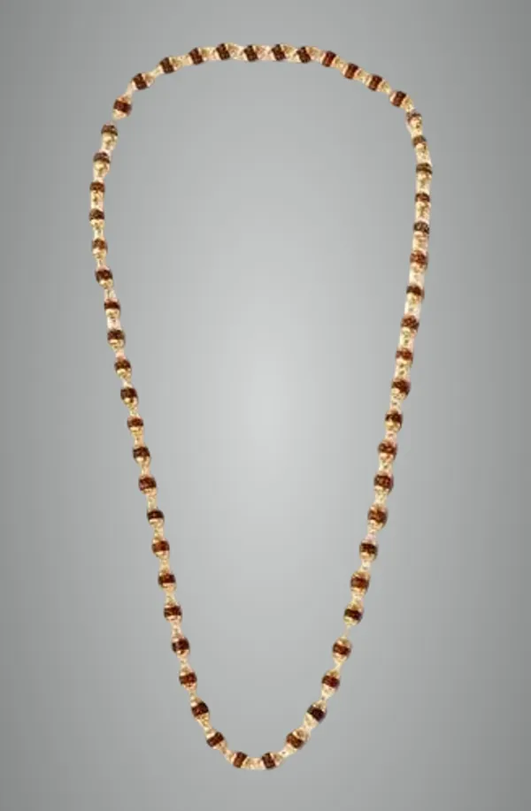 Brown_5_Mukhi_Rudraksha_Mala_With_Gold_Plated_Caps_For_Men_And_Women_|_Spiritual_Prayer_Beads_For_Meditation,_Puja,_And_Yoga_|_Natural_Rudraksha_Rosary_For_Positive_Energy_And_Protection