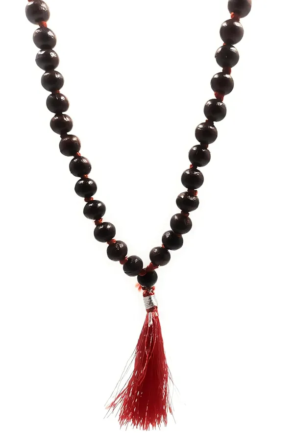 Red_Natural_Sandalwood_Prayer_Mala,_108+1_Beads_With_Red_Tassel,_Mala_For_Jaap