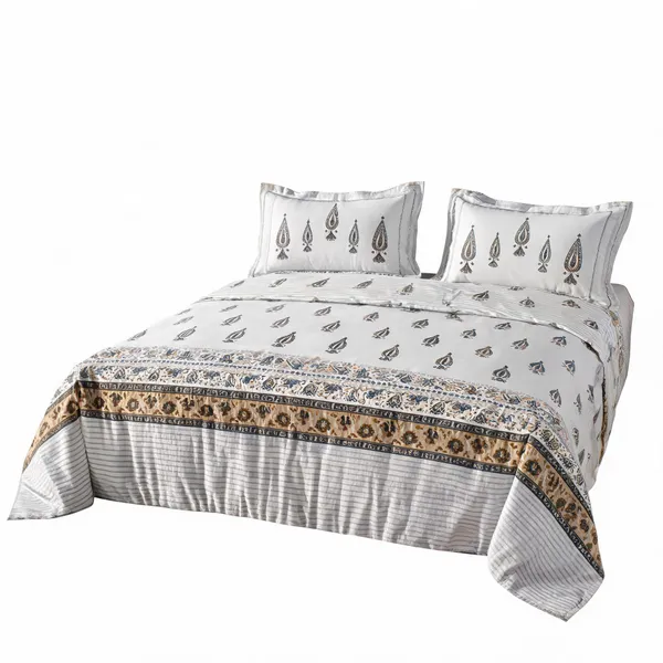 Dark_Grey_100%_Cotton_King_Size_Bedsheet_For_Bedroom