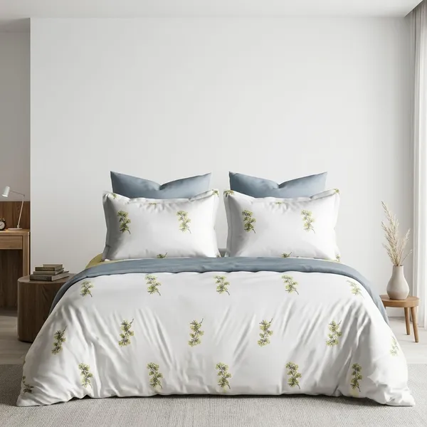 Sky_Blue_100%_Cotton_King_Size_Bedsheet_For_Bedroom