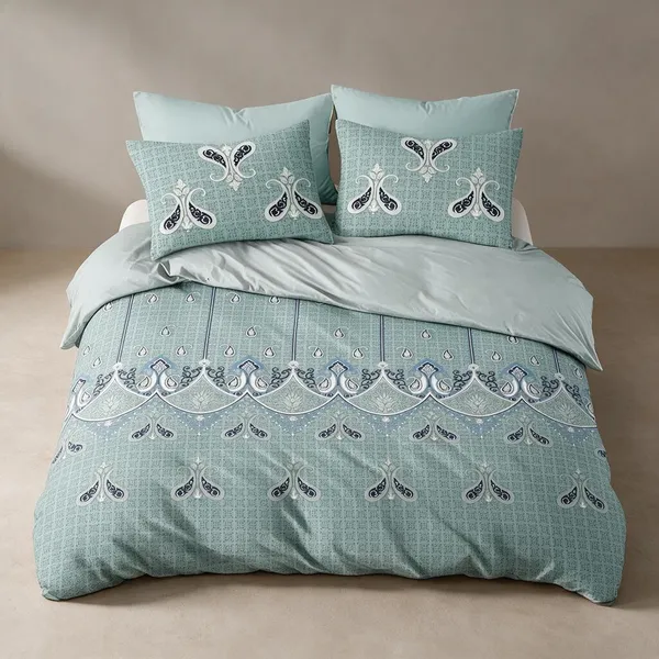 Sea_Blue_100%_Cotton_King_Size_Bedsheet_For_Bedroom