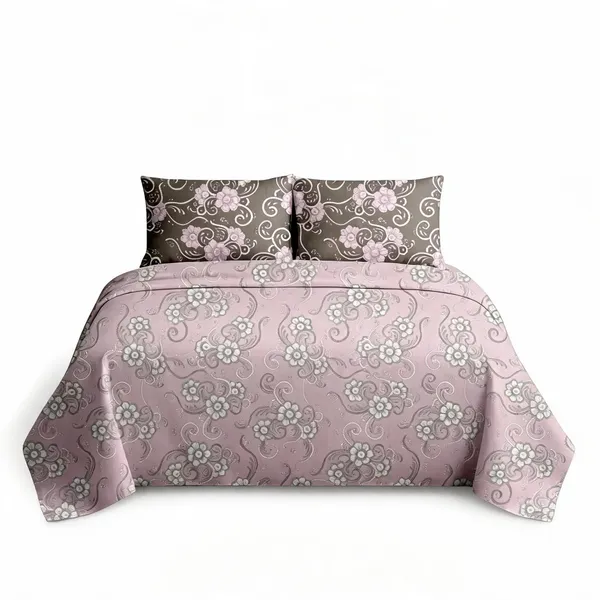 Light_Pink_100%_Cotton_King_Size_Bedsheet_For_Bedroom