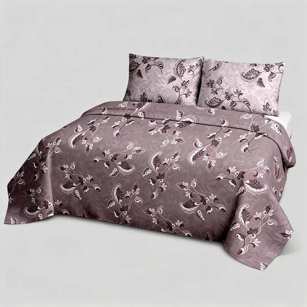 Mauve_Pink_100%_Cotton_King_Size_Bedsheet_For_Bedroom