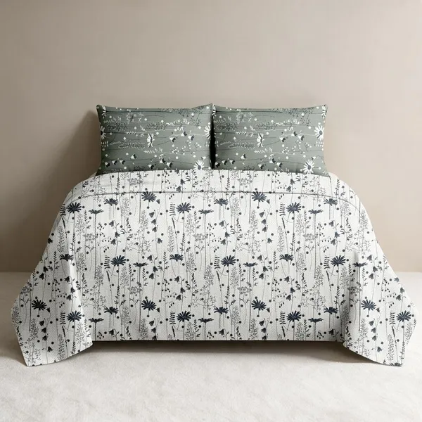 Green_100%_Cotton_King_Size_Bedsheet_For_Bedroom