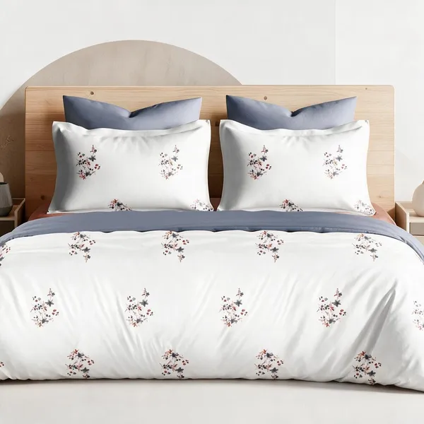 Light_Blue_100%_Cotton_King_Size_Bedsheet_For_Bedroom