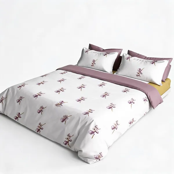 Mauve_Pink_100%_Cotton_King_Size_Bedsheet_For_Bedroom