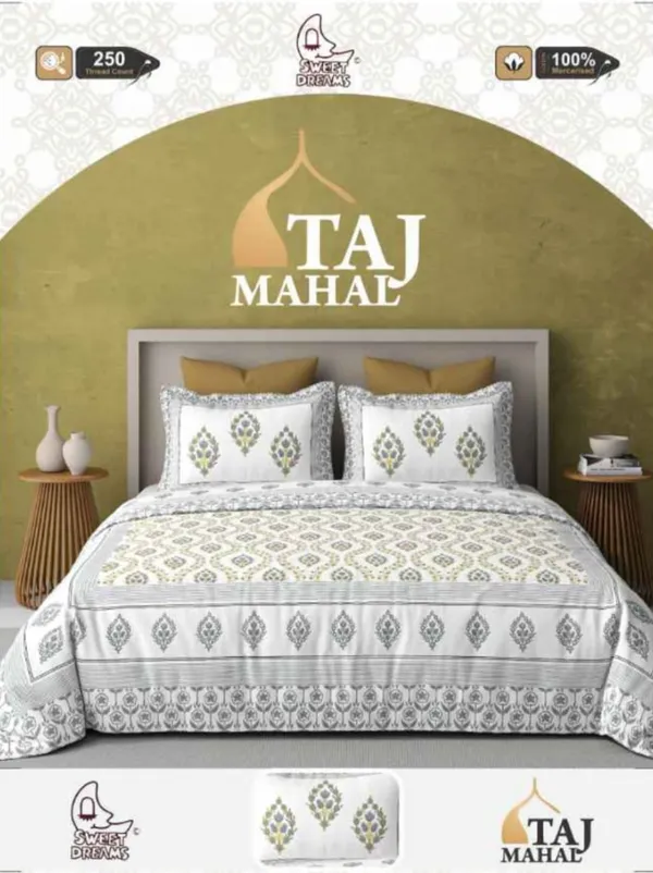 Grey_And_White_100%_Cotton_King_Size_Bedsheet_For_Bedroom