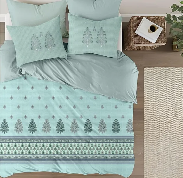 Green_100%_Cotton_King_Size_Bedsheet_For_Bedroom