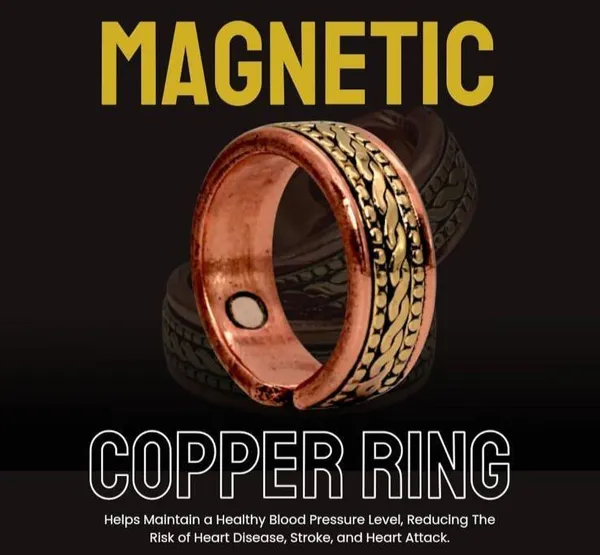Koilakh Devi Enterprises KDEP Pure Copper Ring for Blood Pressure ...