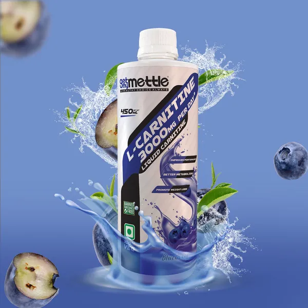 Get My Mettle L-Carnitine Liquid (Blueberry) Price in India