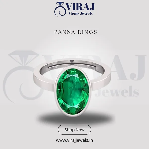 Ring_Panna_Stone__Created_Panna_Stone_Emerald_Ring_Adjustable_Woman_Man_Ring