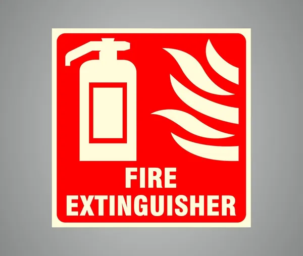 Green_Glow_In_The_Dark_'Fire_Extinguisher'_Sign_Board_8X8_Inch,_Uv_Digital_Printed,_Waterproof_Foam_Sheet_For_Office,_Hotel,_Hospital,_Restaurant,_Home