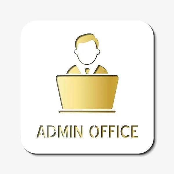 White_&_Gold_Premium_White_Gold_Finish_Acrylic_Office_Door_Sign_Self-Adhesive_Name_Plate_For_Admin,_Reception,_Manager_Easy_To_Mount,_Elegant_Business_Signage_For_Office,_Hotel,_Resort,_Corporate_Use
