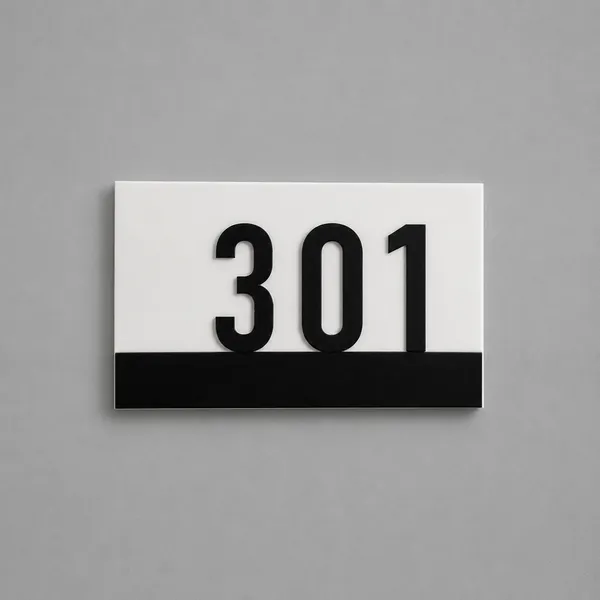 Black_&_White_Room_Number_Plate