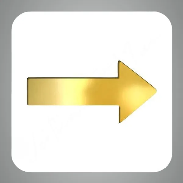Directionn_Premium_White_Gold_Finish_Acrylic_Direction_Door_Sign_Easy_Mount_Self-Adhesive_Tape_Signage_For_Office,_Hotel,_Resort,_Society,_Business_&_Corporate_Use