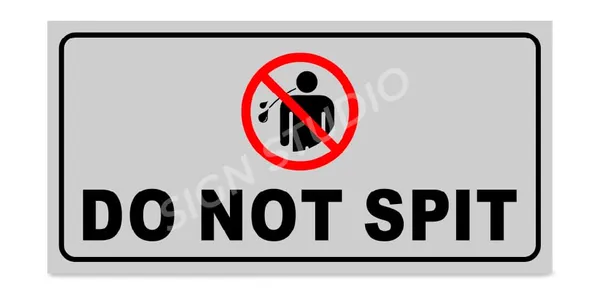 White_Heavy_Duty_Foam_Sheet_Sign_Board_"Do_Not_Spit"_Printed_Design_For_Office,_Factory,_Hospital,_Public_Places_(Pack_Of_2)