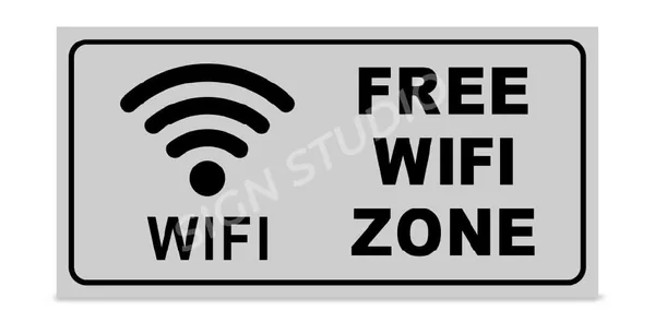 White_Heavy_Duty_Foam_Sheet_Sign_Board_Free_Wifi_Printed_Design_Ideal_For_Office,_Factory,_Hospital,_Cafes,_And_Public_Places_(Pack_Of_1)