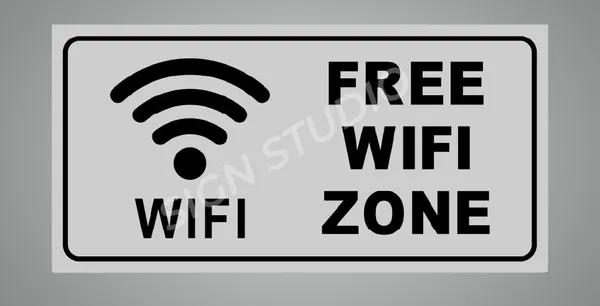 White_Heavy_Duty_Foam_Sheet_Sign_Board_Free_Wifi_Printed_Design_Ideal_For_Office,_Factory,_Hospital,_Cafes,_And_Public_Places_(Pack_Of_1)