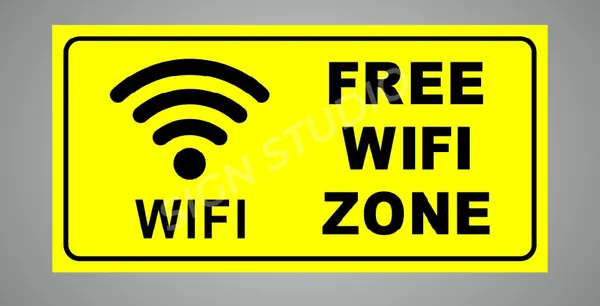Yellow_Heavy_Duty_Foam_Sheet_Sign_Board_Free_Wifi_Printed_Design_Ideal_For_Office,_Factory,_Hospital,_Cafes,_And_Public_Places_(Pack_Of_2)