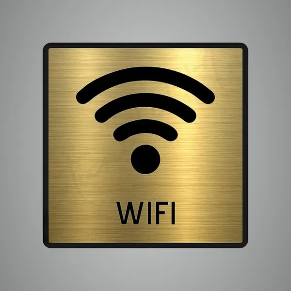Wifi_Premium_Gold_Acrylic_'Free_Wifi'_Sign_Brush_Finish,_Self-Adhesive_With_3M_Double-Sided_Tape,_5.8_Inch_Easy_Mount_Wifi_Signage_For_Cafã©,_Office,_Hotel,_Store,_School,_Hospital