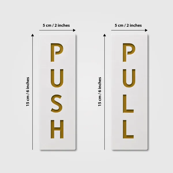 Push_&_Pull_Premium_White_&_Golden_Finish_Acrylic_Push_Pull_Door_Sign_6_X_2_Inch_Easy_Mount_Self-Adhesive_Tape_Signage_For_Hotel,_Office,_Corporate,_Business,_Resort_&_Society