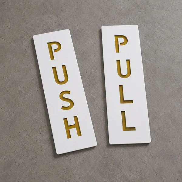 Push_&_Pull_Premium_White_&_Golden_Finish_Acrylic_Push_Pull_Door_Sign_6_X_2_Inch_Easy_Mount_Self-Adhesive_Tape_Signage_For_Hotel,_Office,_Corporate,_Business,_Resort_&_Society