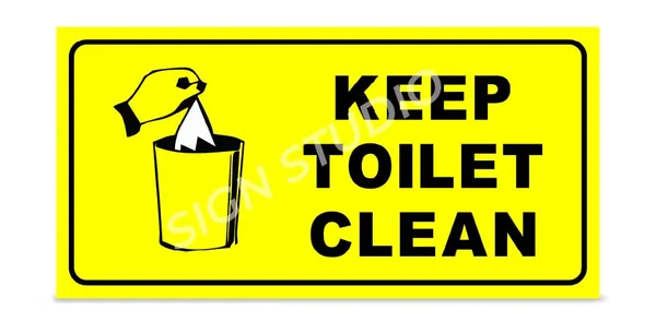 Yellow_Keep_Toilet_Clean_Foam_Sign_Board_For_Bathroom_Hygiene_Waterproof_&_Durable_With_Adhesive_Back_For_Home,_Office_&_Public_Use_(Pack_Of_1)