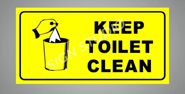 Yellow_Keep_Toilet_Clean_Foam_Sign_Board_For_Bathroom_Hygiene_Waterproof_&_Durable_With_Adhesive_Back_For_Home,_Office_&_Public_Use_(Pack_Of_2)