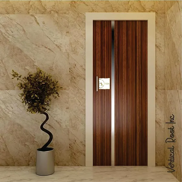 White_&_Gold_Premium_Finish_Acrylic_Men,_Women,_Restroom,_Push_&_Pull_Door_Sign_Set_Easy_Mount_3M_Self-Adhesive_Tape_Signage_For_Hotel,_Office,_Corporate_&_Business_Use